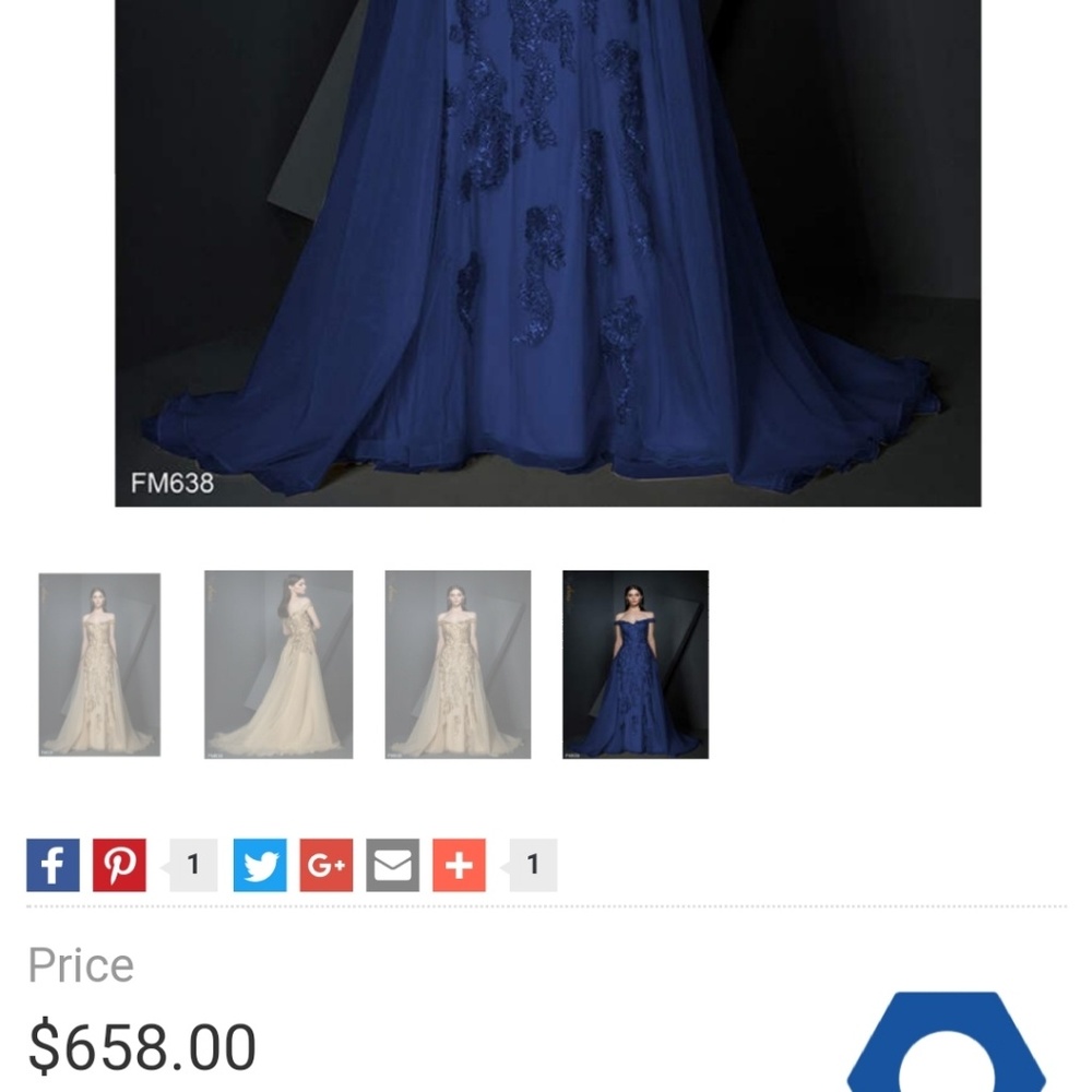 Azzure Couture Gown